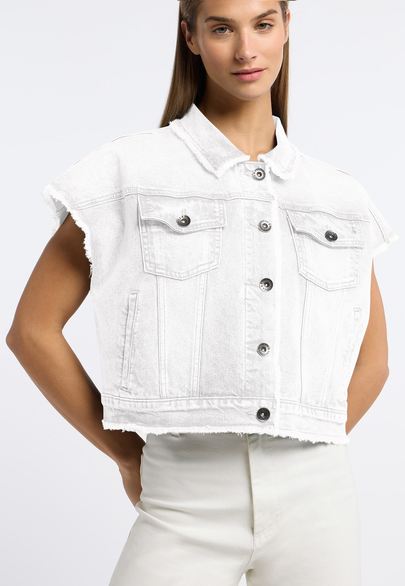 Thumbnail - Jeansweste Denim Vest | Debby