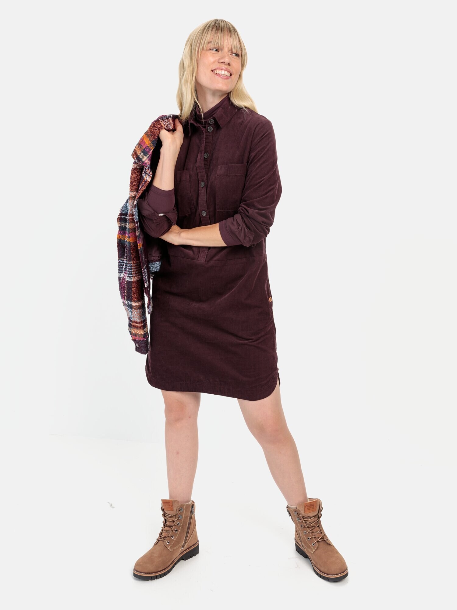 Thumbnail - CAMEL ACTIVE Cordkleid aus reiner Baumwolle