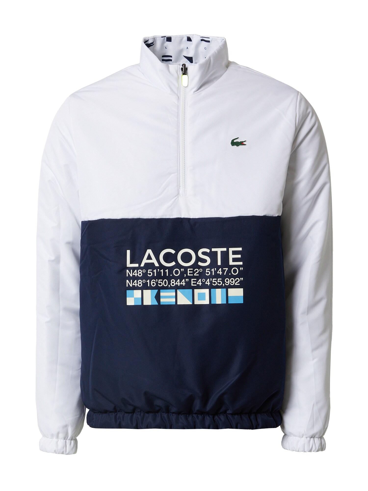 Lacoste Sport Džemperis treniruotėms balta / natūrali balta
