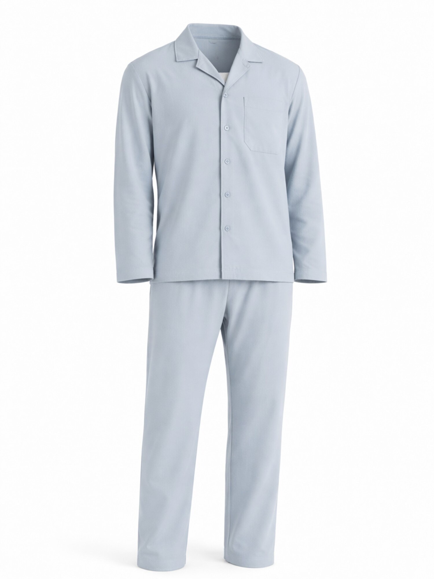 PANTONECLO Pijama largo 'Pantoneclo Men’s Nightwear Set'  gris