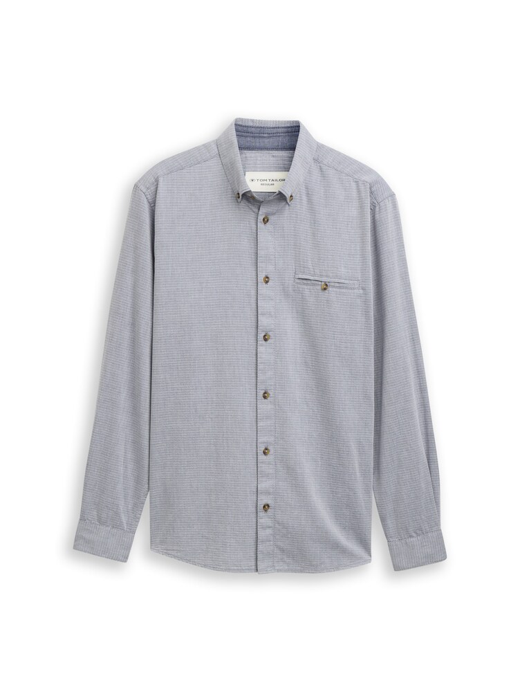 TOM TAILOR Hemd Herren Größe M hellblau