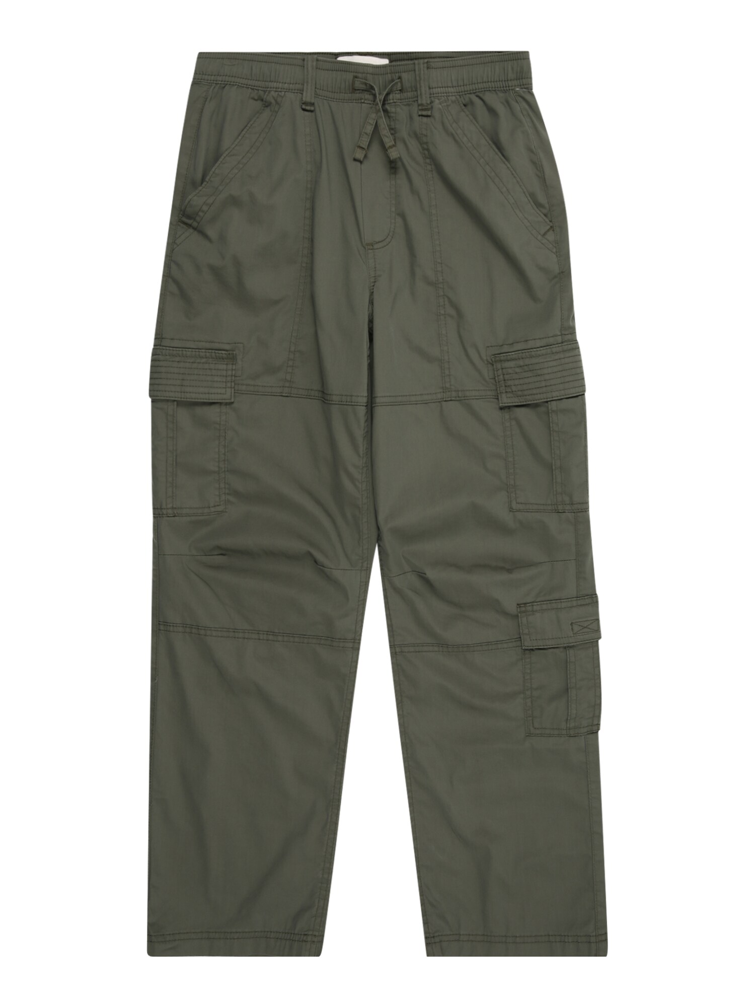 Abercrombie & Fitch Nohavice  olivová