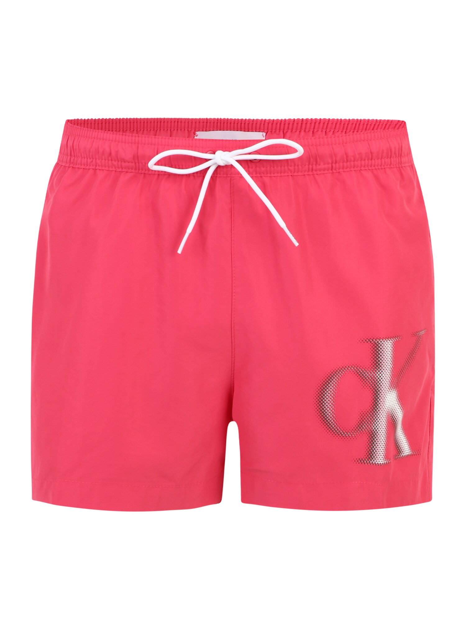Calvin Klein Swimwear Calções de banho  rosa escurecido / preto / branco