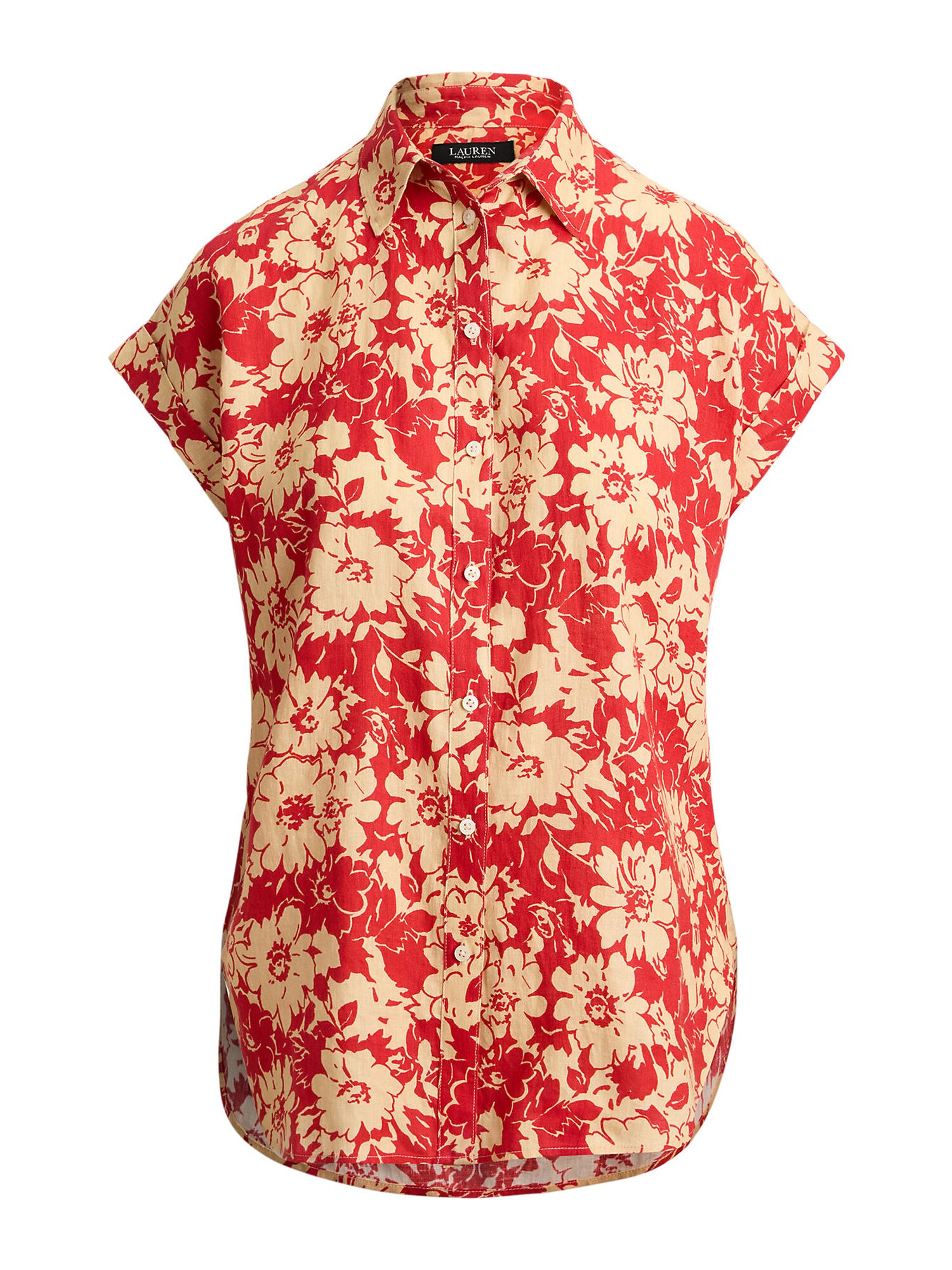 Lauren Ralph Lauren Petite Bluză  galben deschis / roșu