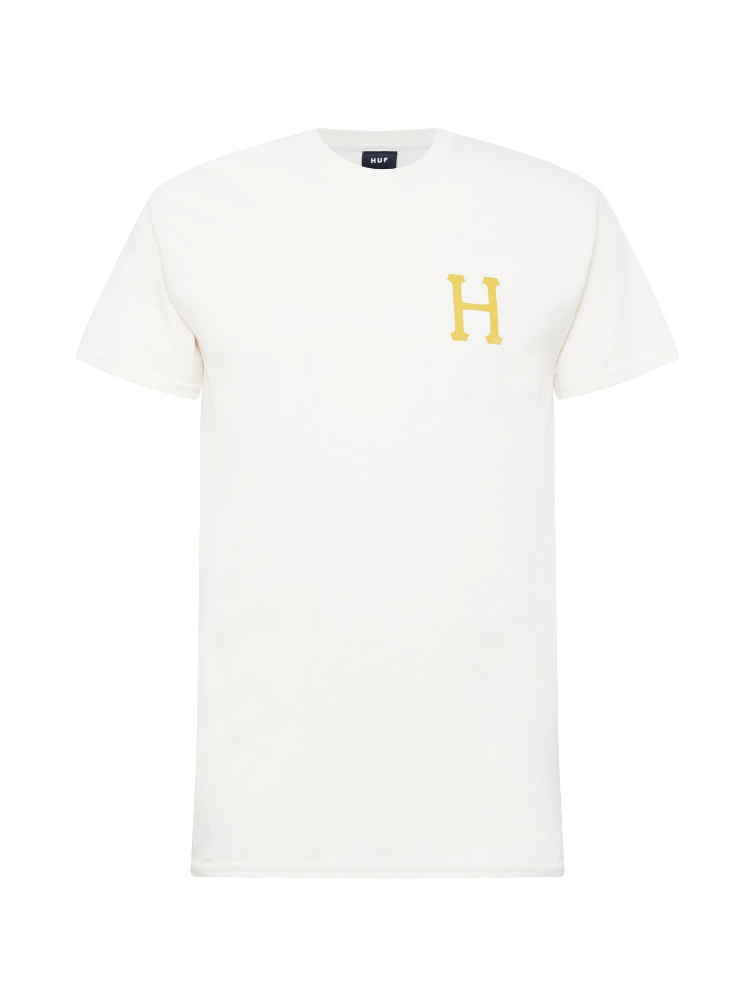 HUF Marškinėliai 'PLANTA CLASSIC H S/S TEE'  balkšva