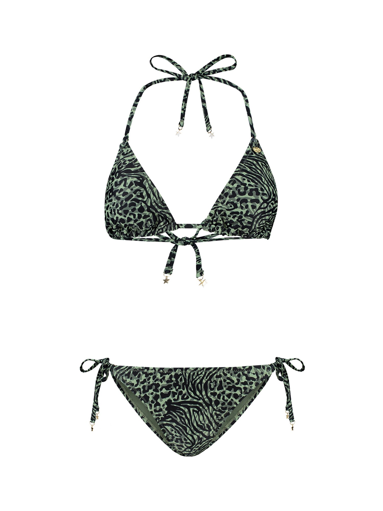 Shiwi Bikini 'Liz'  sötétszürke / világoszöld / fekete akciós termékkép 1