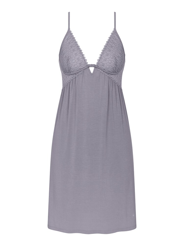 TRIUMPH Nachthemd ' Aura Spotlight ' Damen Größe 46 grau