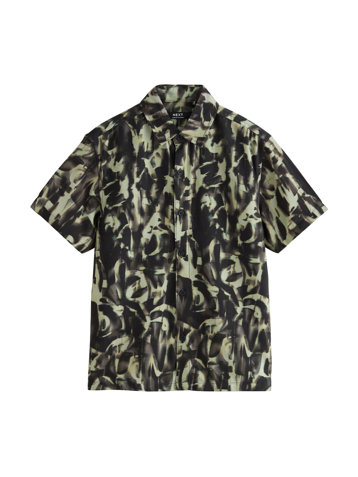 Next Cămașă  oliv / verde închis