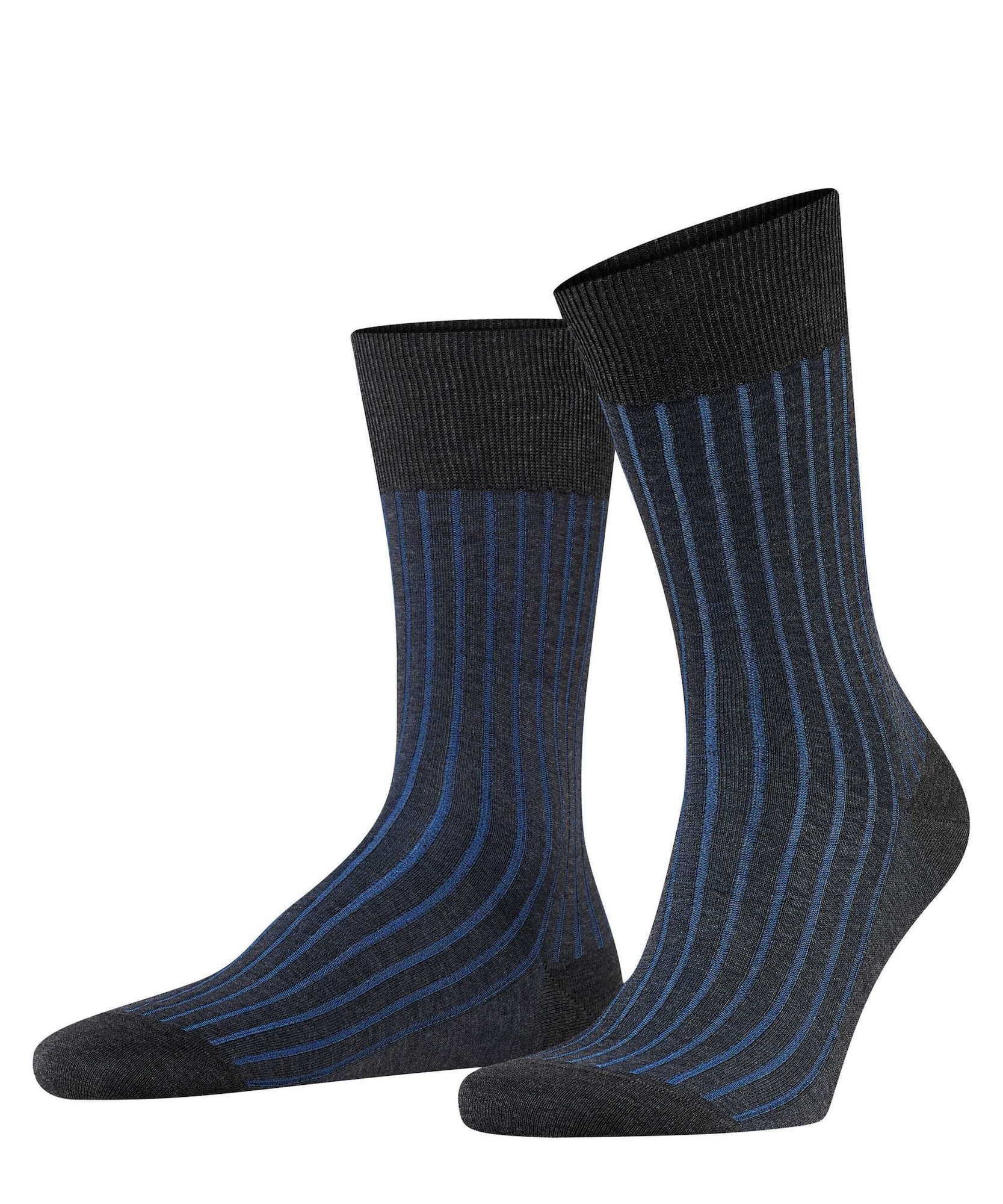FALKE Čarape  sivkasto plava / antracit siva