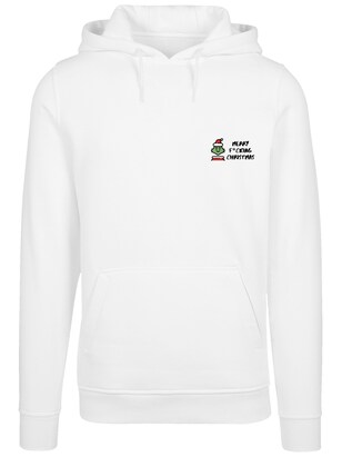 F4NT4STIC Sweatshirt ‘Grinch Merry Christmas’ Zwart / Wit