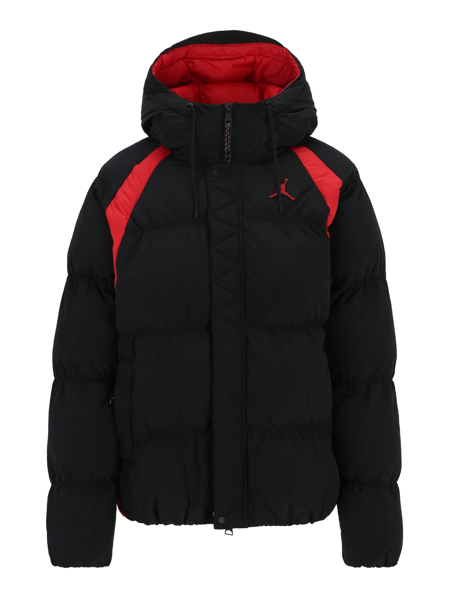 Jordan Zimná bunda  červená / čierna
