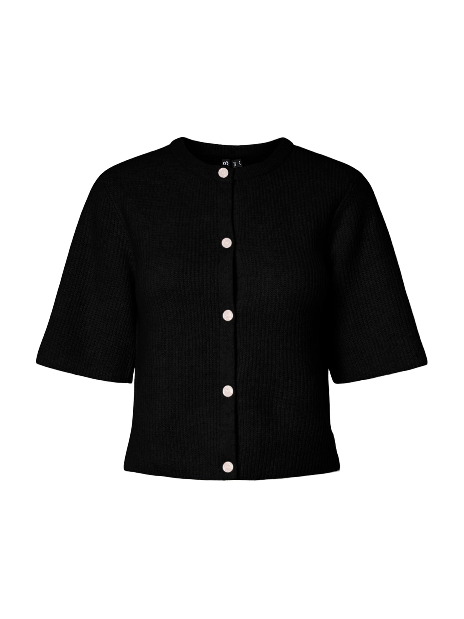 PIECES Geacă tricotată PCSilly  negru