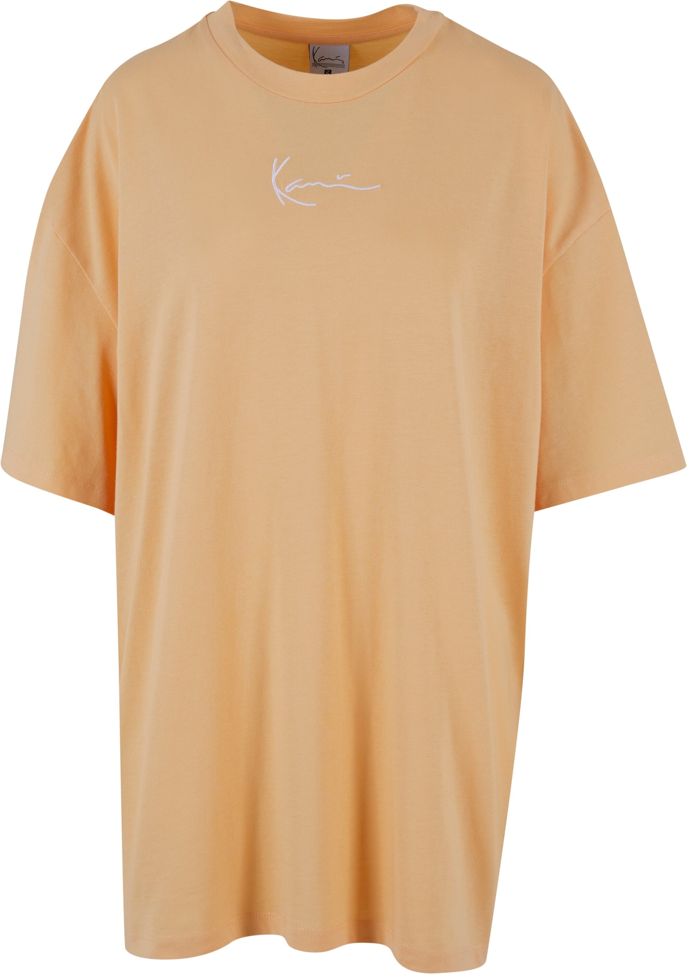 Karl Kani Тениска  пастелно оранжево / бяло