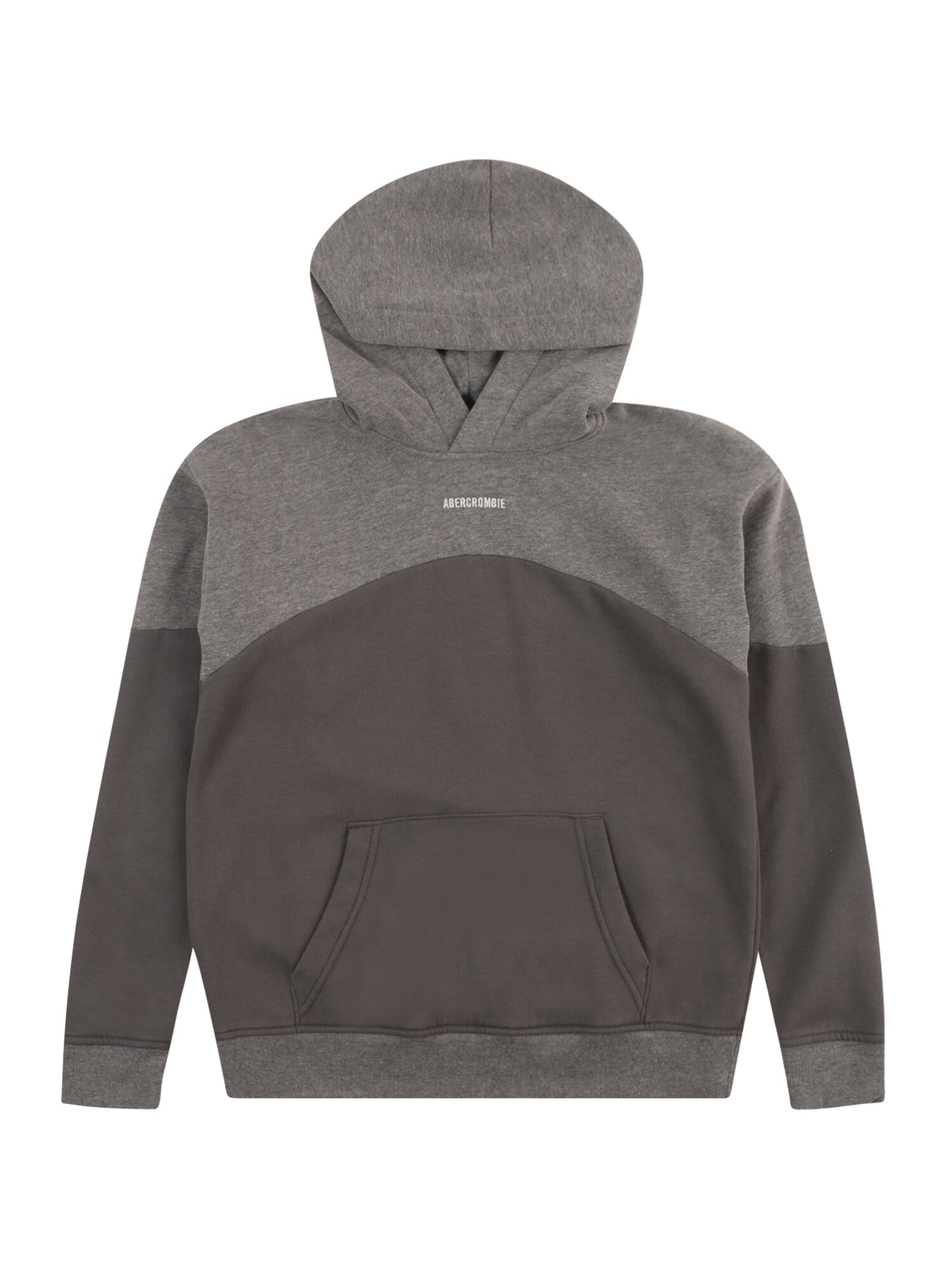 Abercrombie & Fitch Mikina  sivá / sivá melírovaná