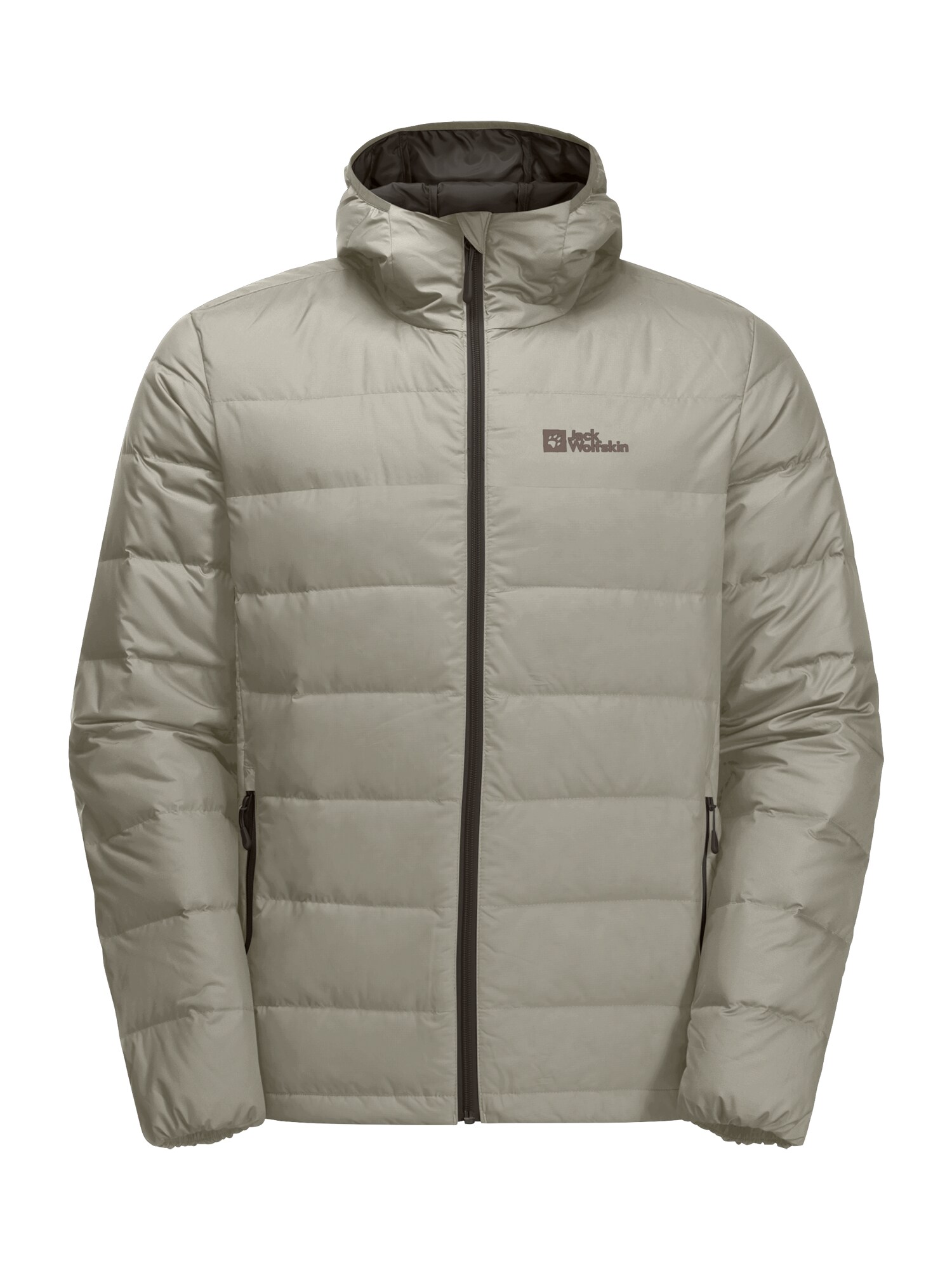 JACK WOLFSKIN Outdoorová bunda 'ATHER'  tmavošedá