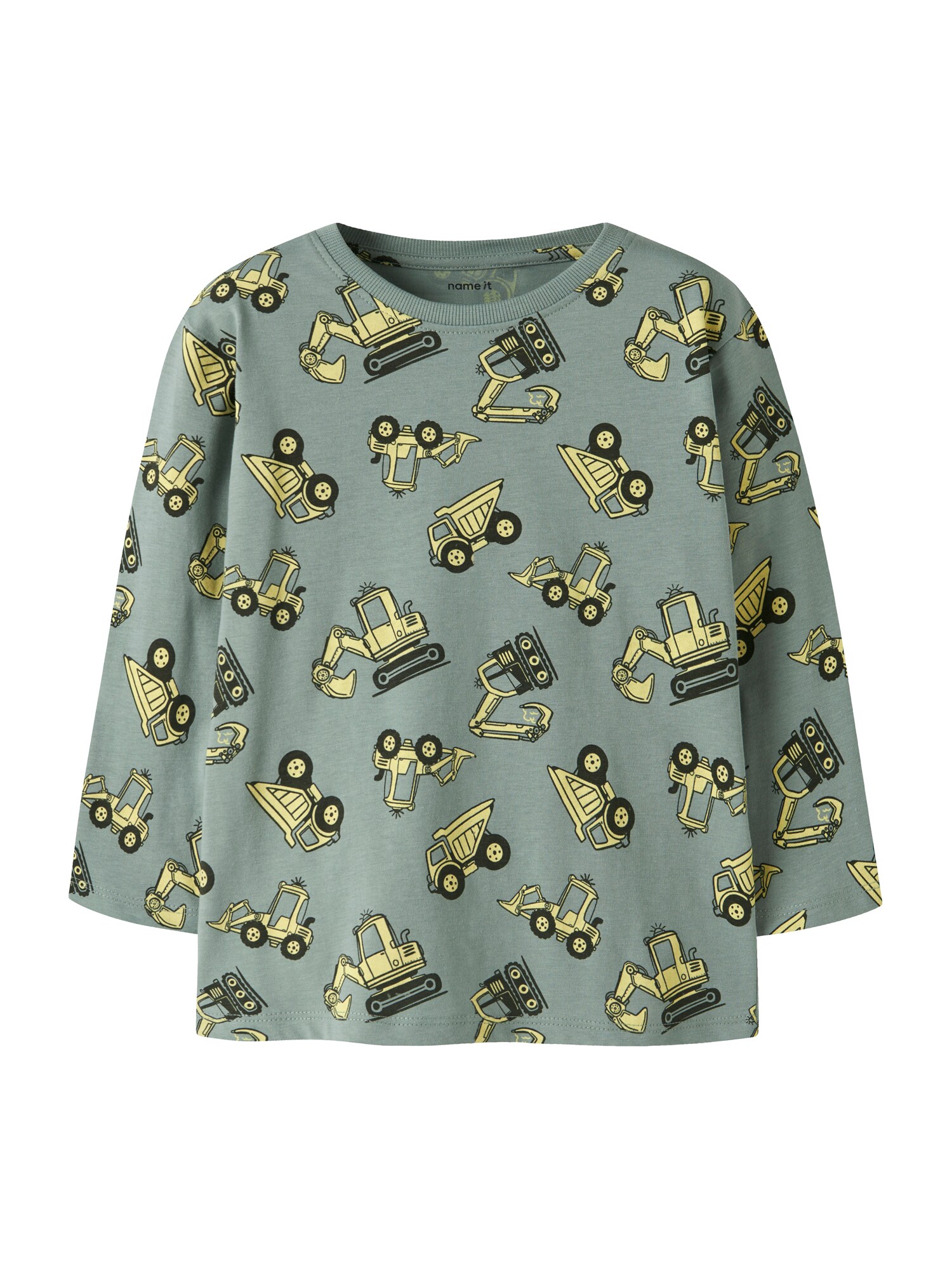 NAME IT Tricou NMMVELDO galben deschis / verde mentă / negru