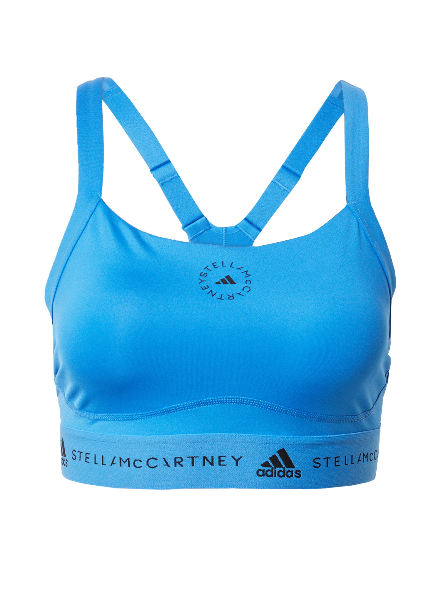 ADIDAS BY STELLA MCCARTNEY Sportinė liemenėlė tamsiai mėlyna / dangaus žydra / juoda