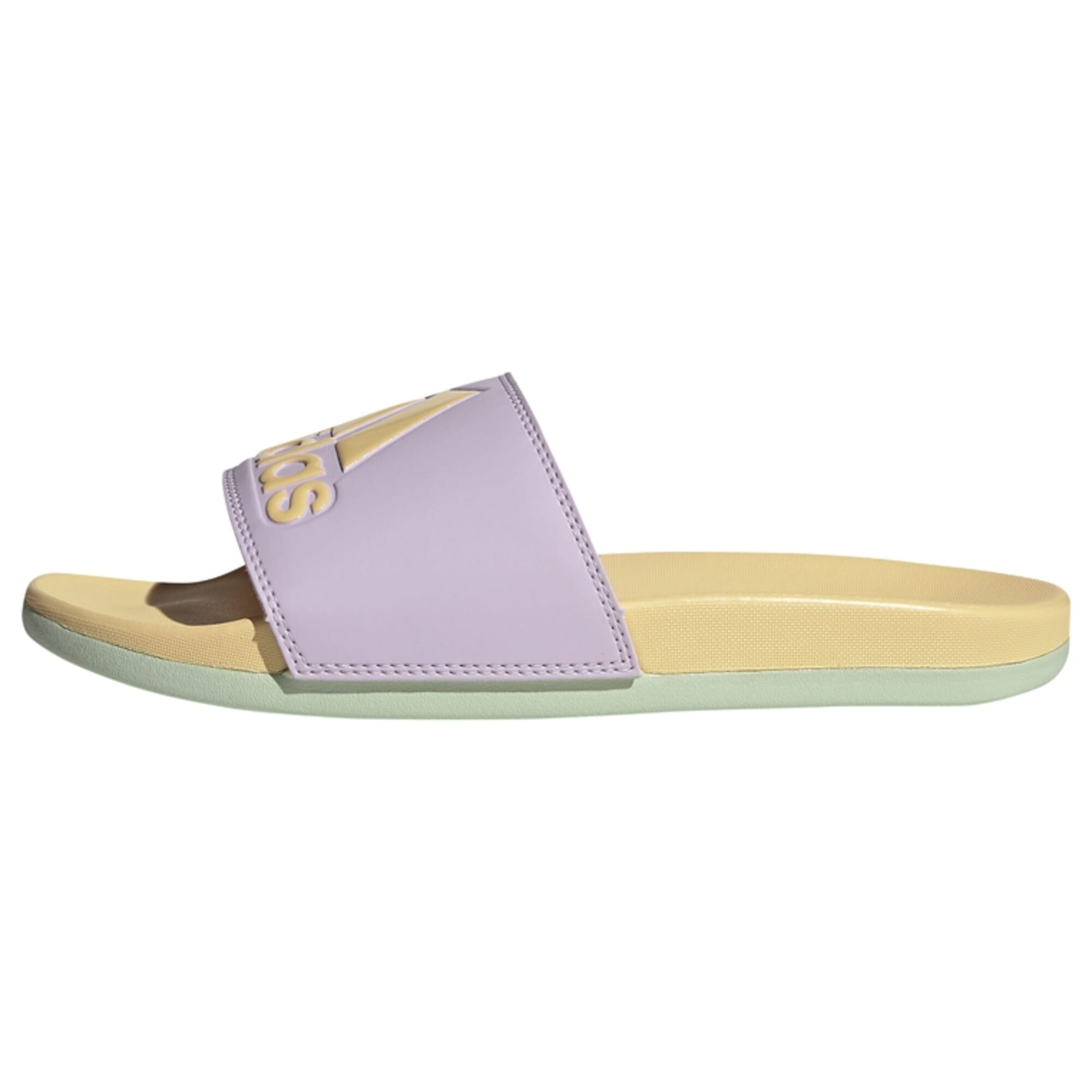 ADIDAS SPORTSWEAR Claquettes / Tongs 'Adilette Comfort' beige / lilas en promo-adidas sportswear 1