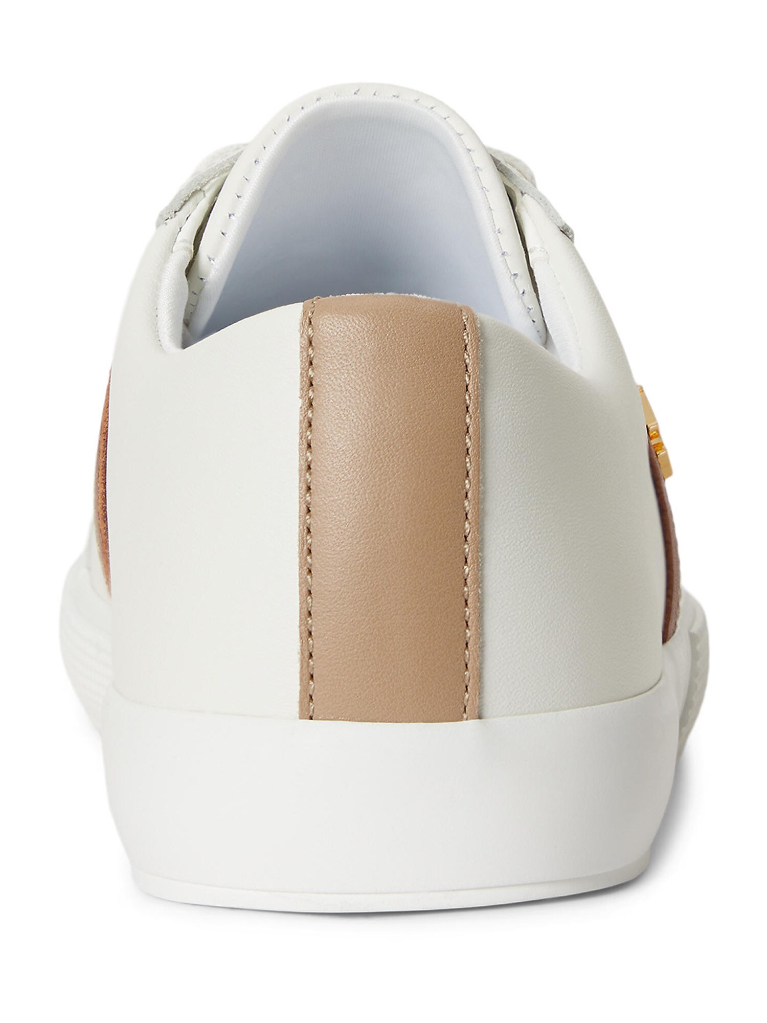 Lauren Ralph Lauren Zapatillas deportivas bajas 'JANSON II'  cognac / capuchino / blanco – imagen 4