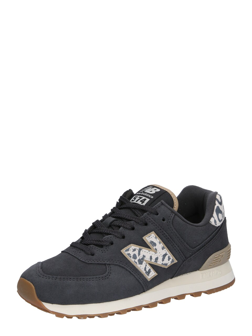 Låg sneaker '574' beige / basalgrå / svart