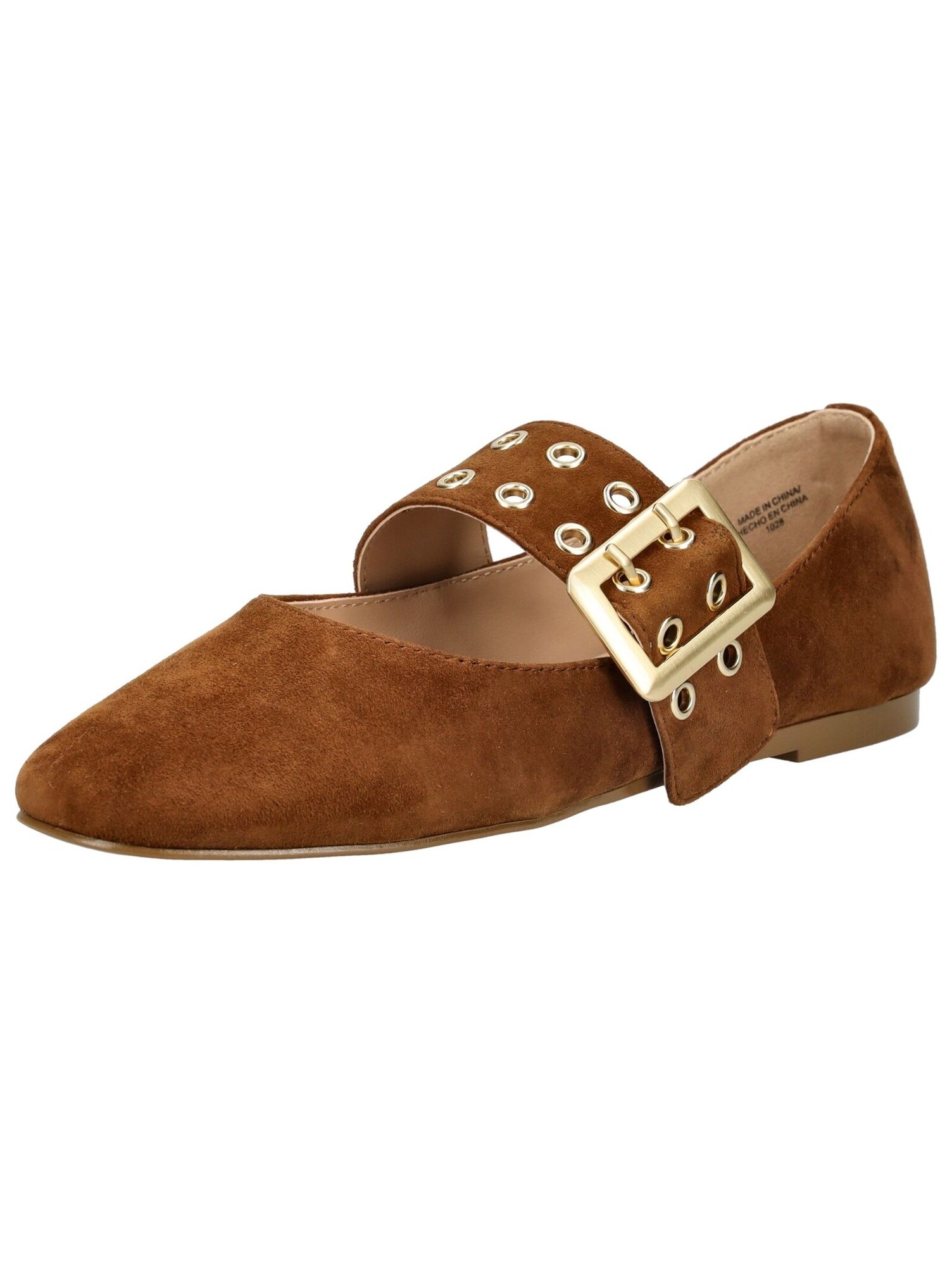 STEVE MADDEN Balerini cu curea glezna  maro pueblo