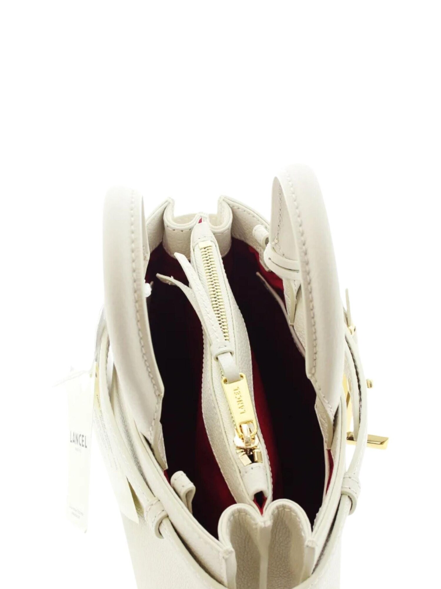 Lancel Bolso de mano 'Faubourg'  blanco – imagen 8