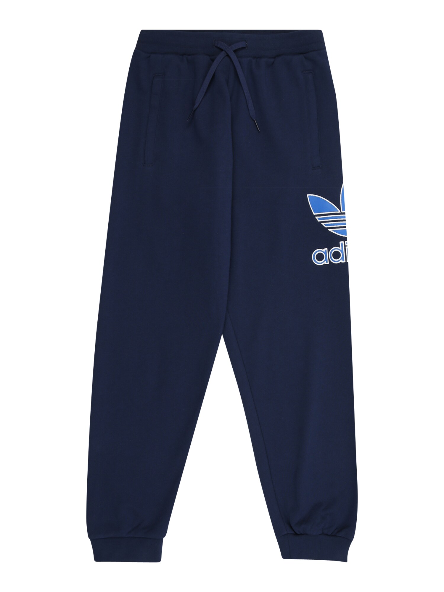 ADIDAS ORIGINALS Nadrág  királykék / sötétkék / fehér akciós termékkép 1