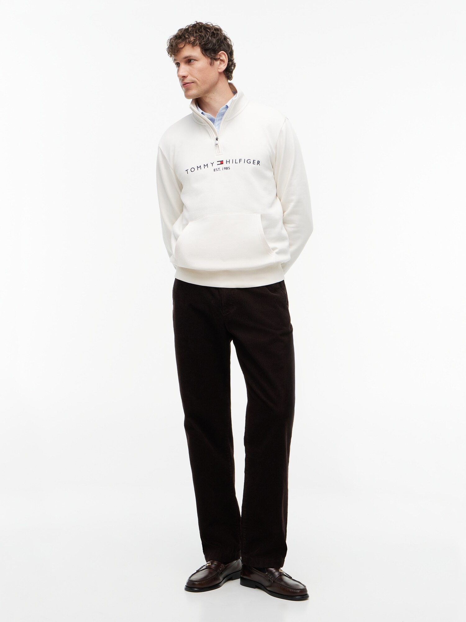 TOMMY HILFIGER Sudadera  navy / amarillo pastel / rojo – imagen 4