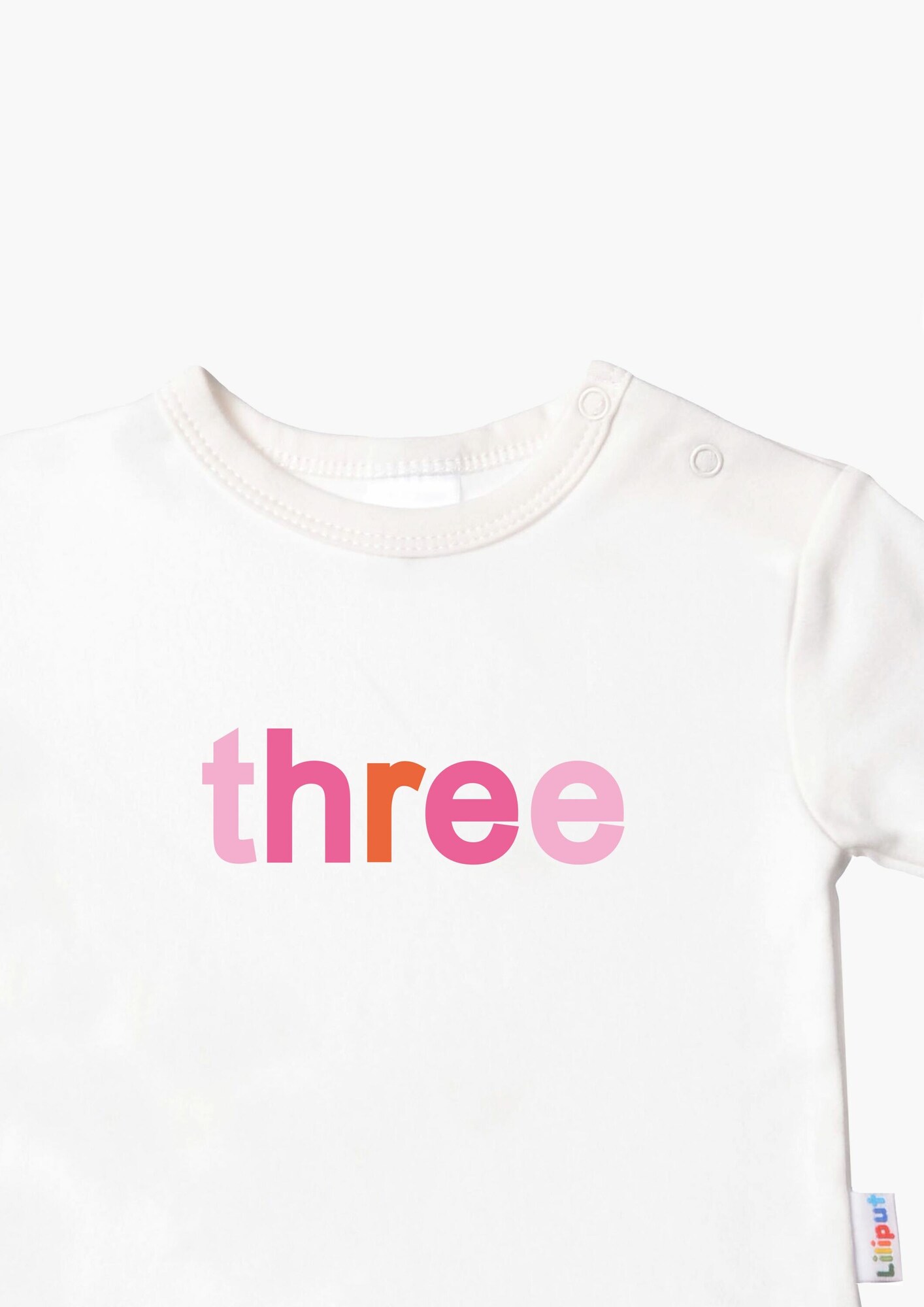 Thumbnail - LILIPUT Niedliches Langarmshirt mit THREE-Print