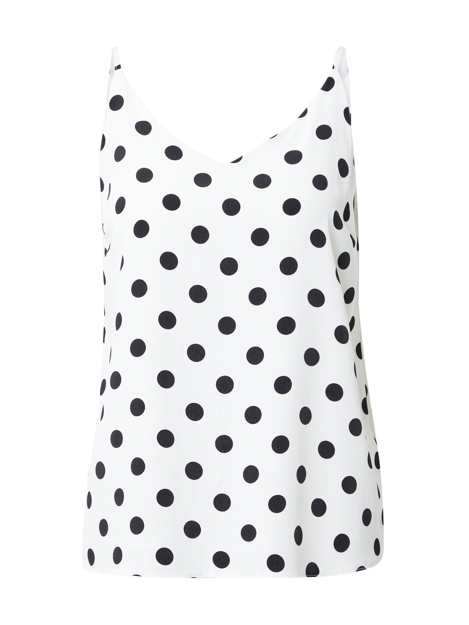 Dorothy Perkins Palaidinė be rankovių  juoda / balta