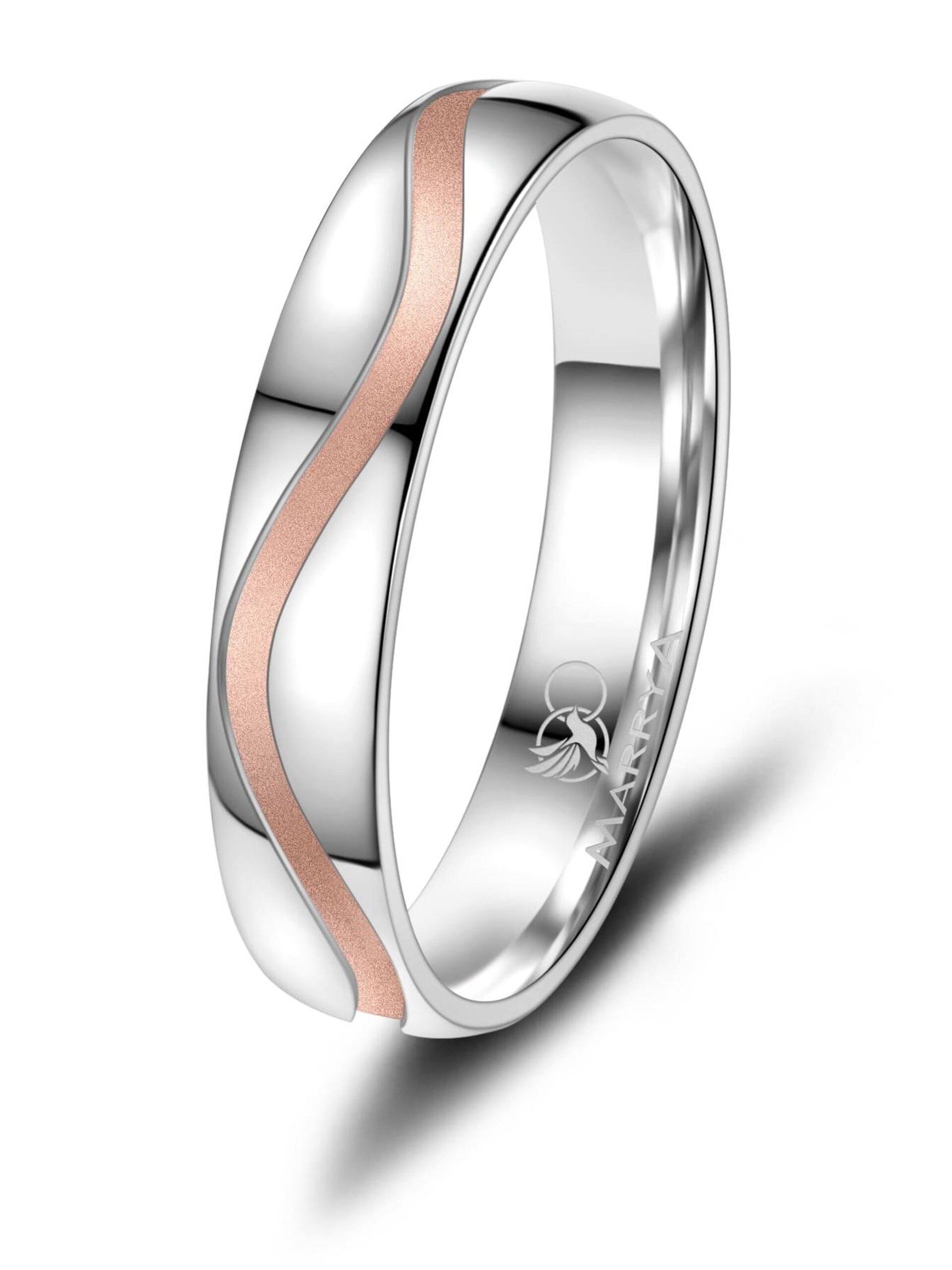 MARRYA Ring 'MARRYA SI-28 Ehering aus Silber' dam