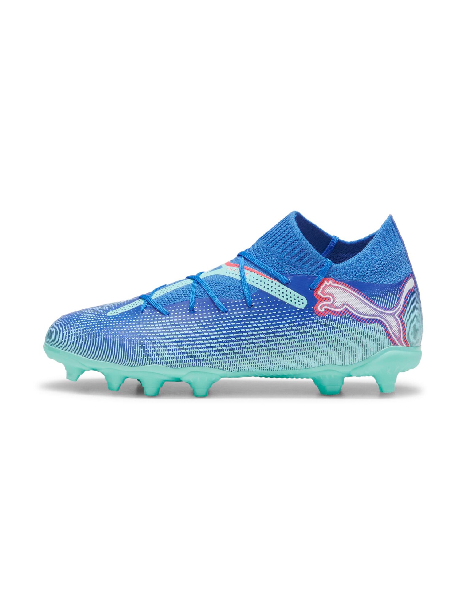 PUMA Športová obuv 'FUTURE 7 PRO'  kráľovská modrá / mätová / brusnicová / biela
