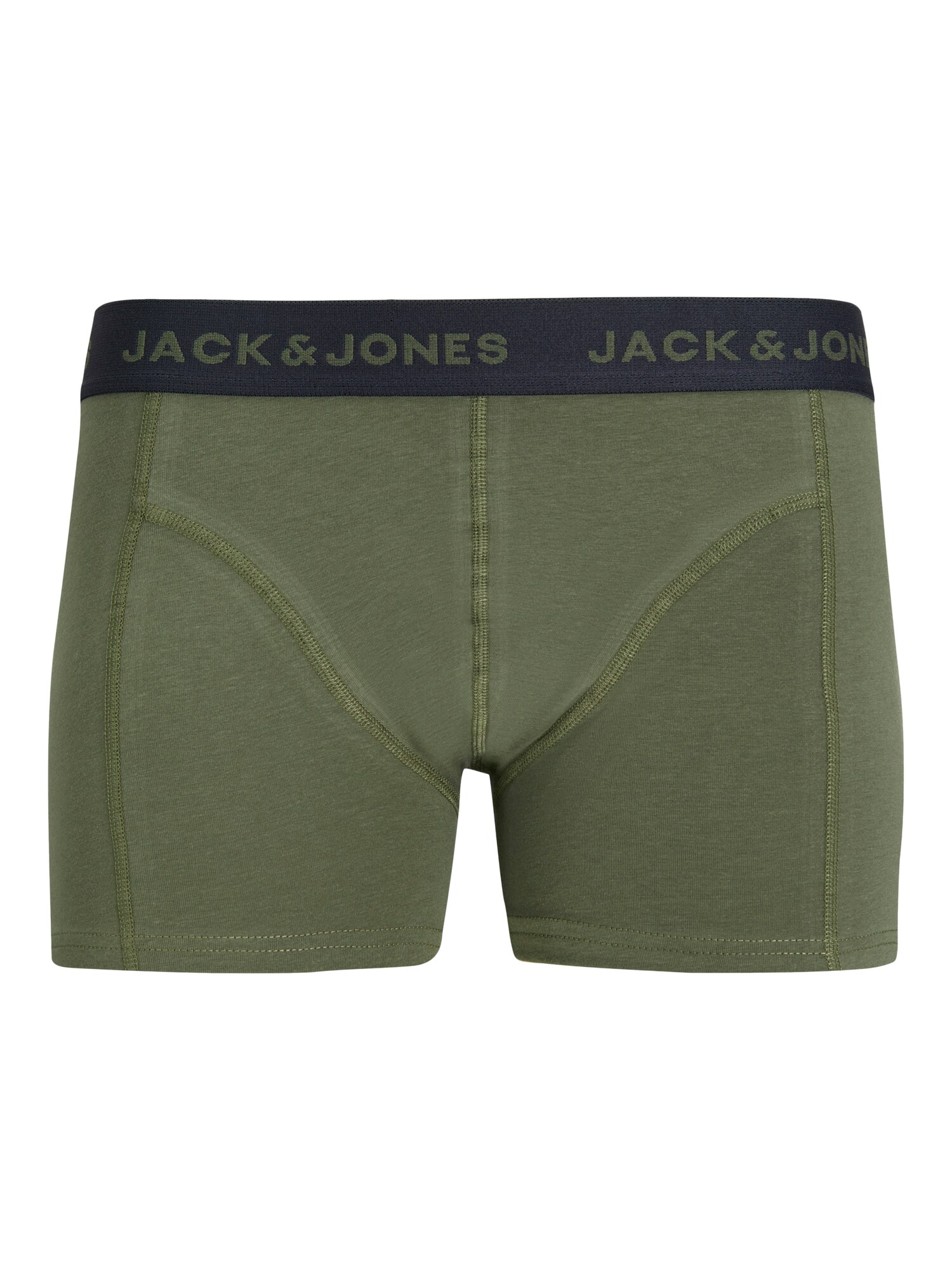 JACK & JONES Boxeralsók 'JACLoui'  olíva / benzin / narancs / fekete termék 2. képe