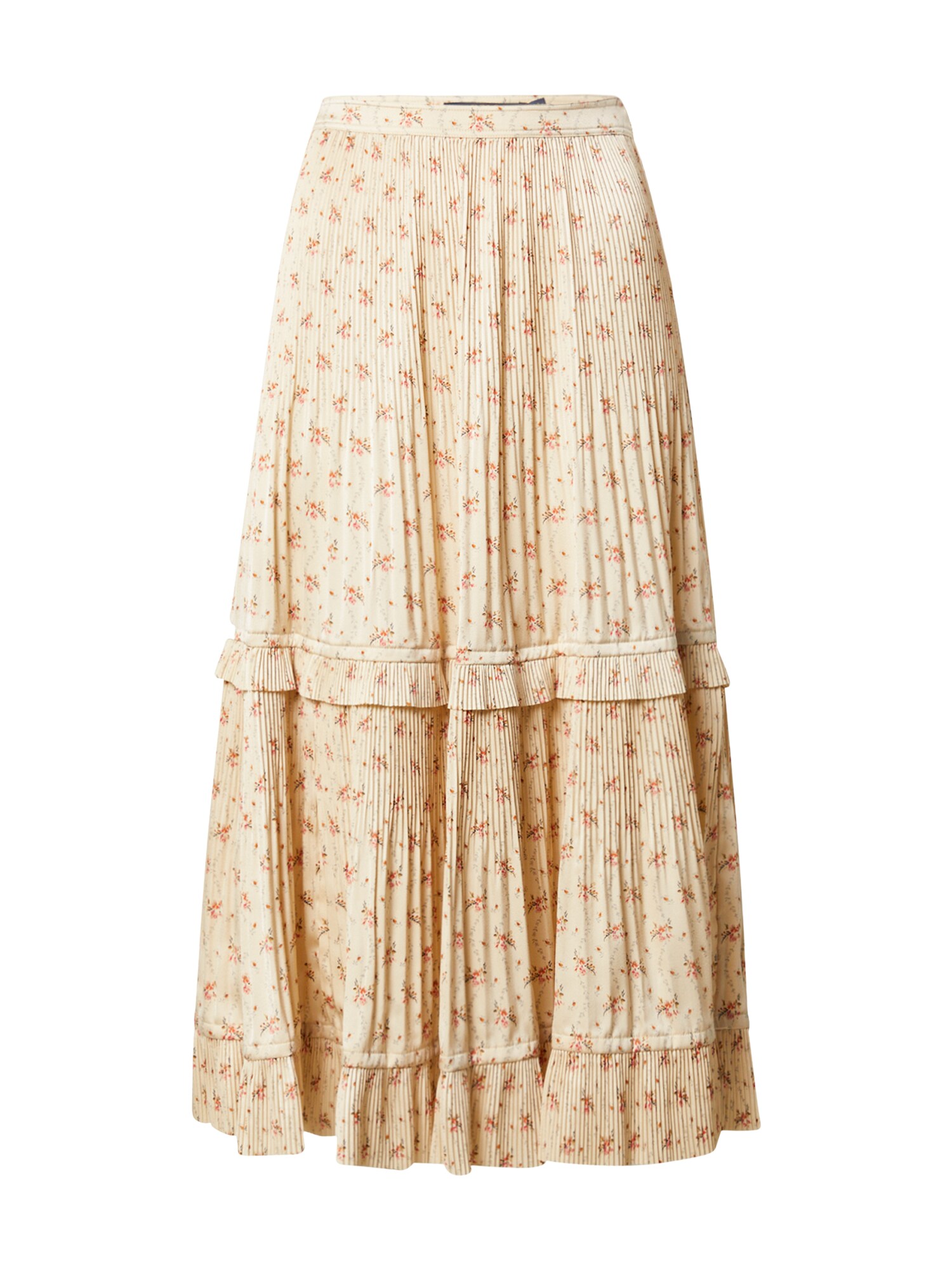 POLO RALPH LAUREN Sijonas 'LG JCLYN SK-SKIRT'  mišrios spalvos / smėlio