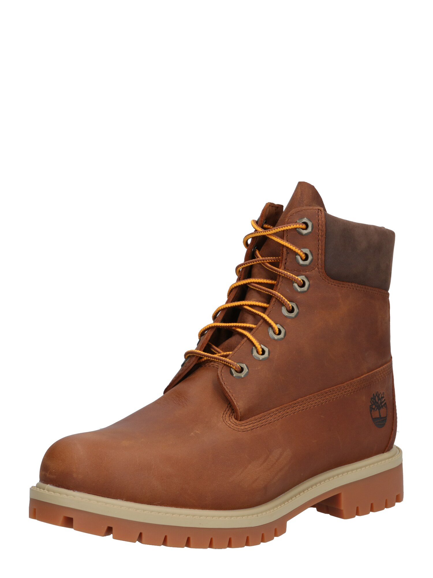TIMBERLAND Auliniai batai su raišteliais  ruda