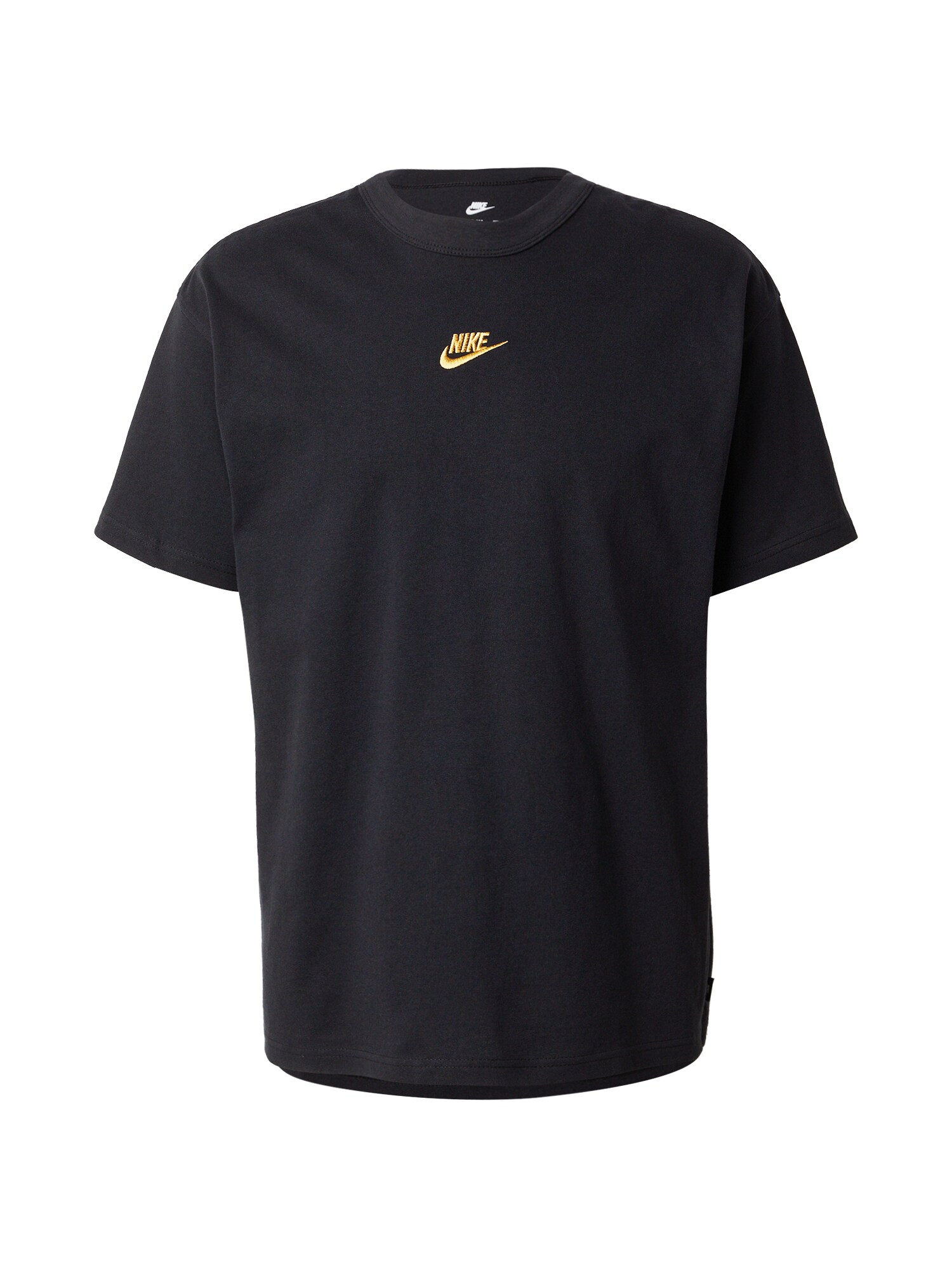 Nike Sportswear Tricou Premium Essential  portocaliu / negru