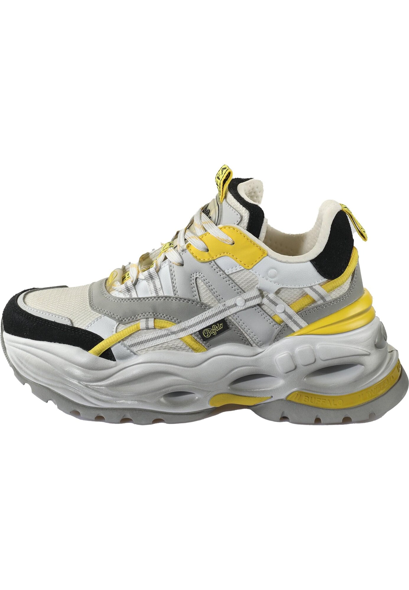BUFFALO Zapatillas deportivas bajas  amarillo / gris / negro