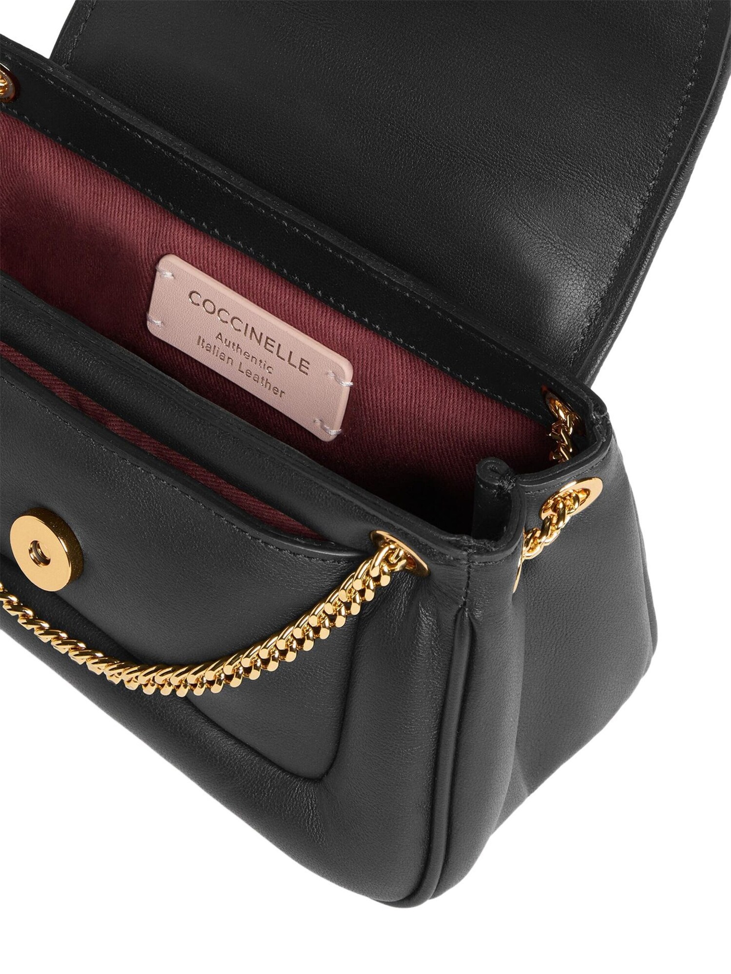 Coccinelle Bolso de mano 'C-Me Fluffy 22x12x9 cm'  negro