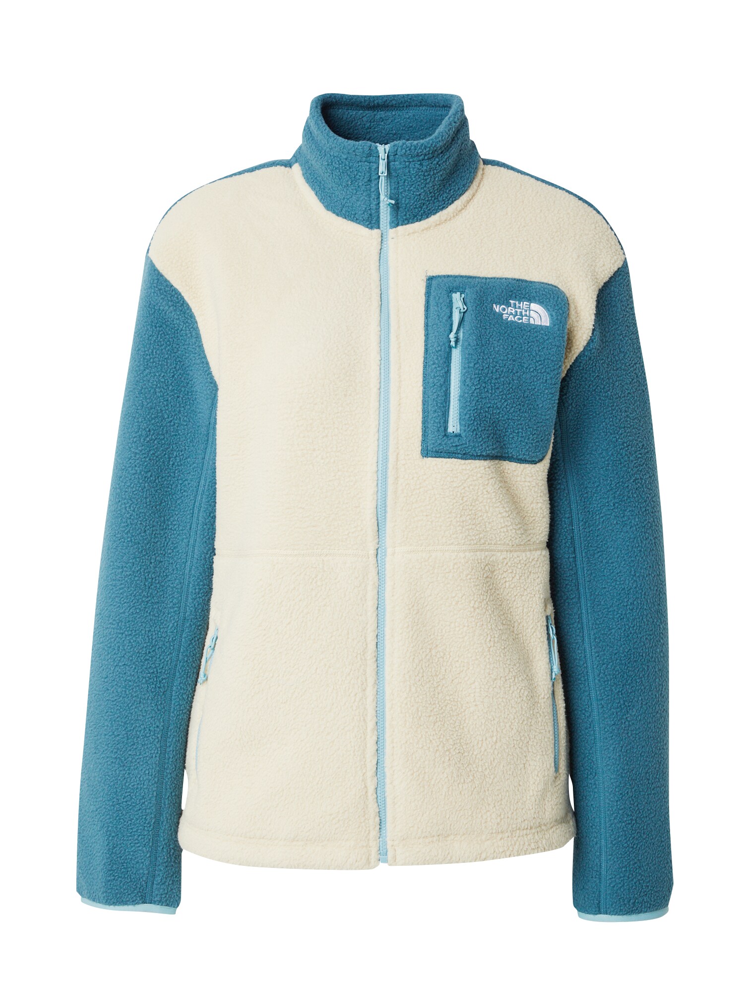 THE NORTH FACE Funkcionális dzsekik 'YUMIORI'  ciánkék / világosszürke akciós termékkép 1