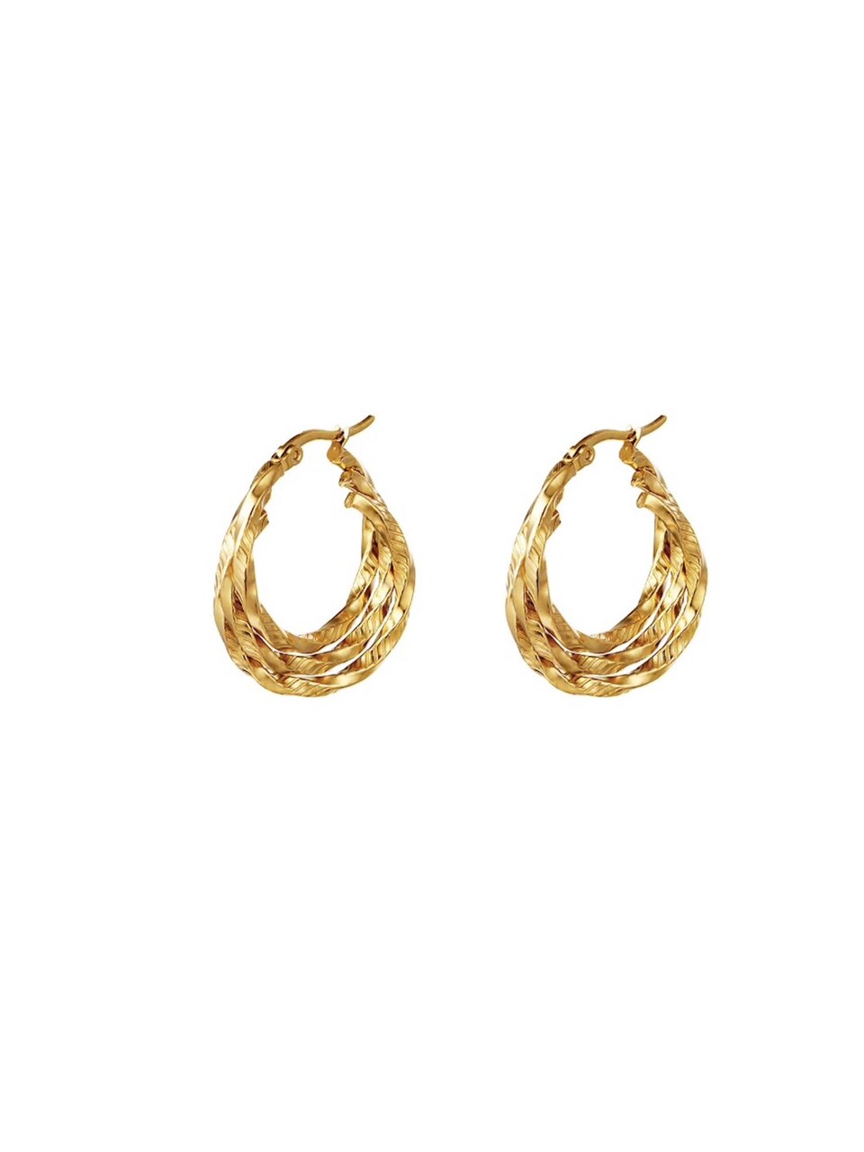 Örhängen 'TRIPLE HOOPS'