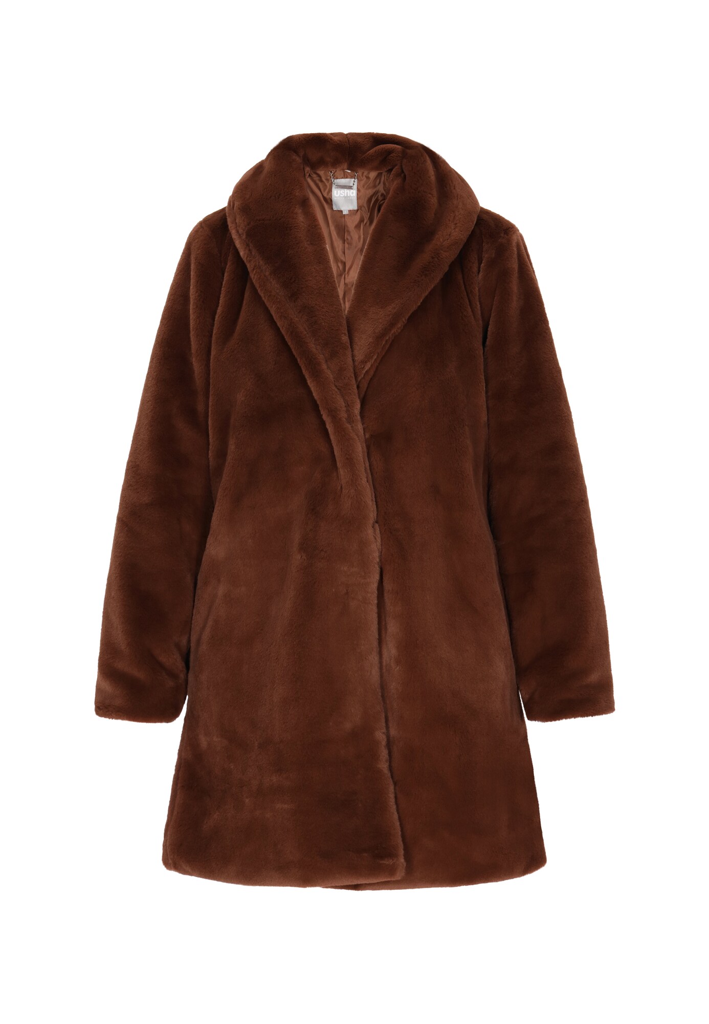 usha WHITE LABEL Palton de primăvară-toamnă  maro închis