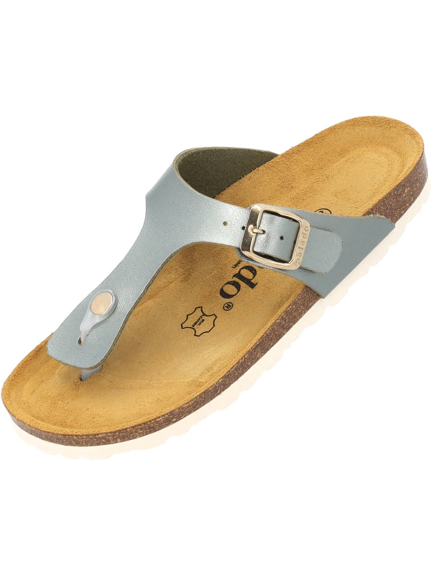 Palado Flip-flops Kos   bej / argintiu