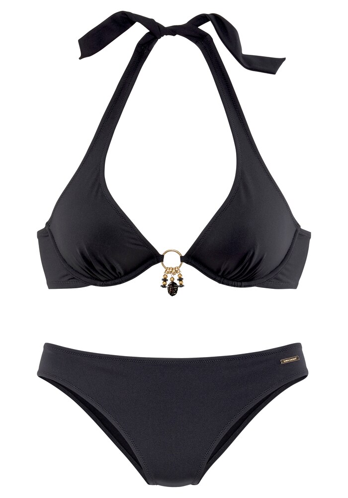 Bruno Banani LM Bikini Damen Größe S schwarz