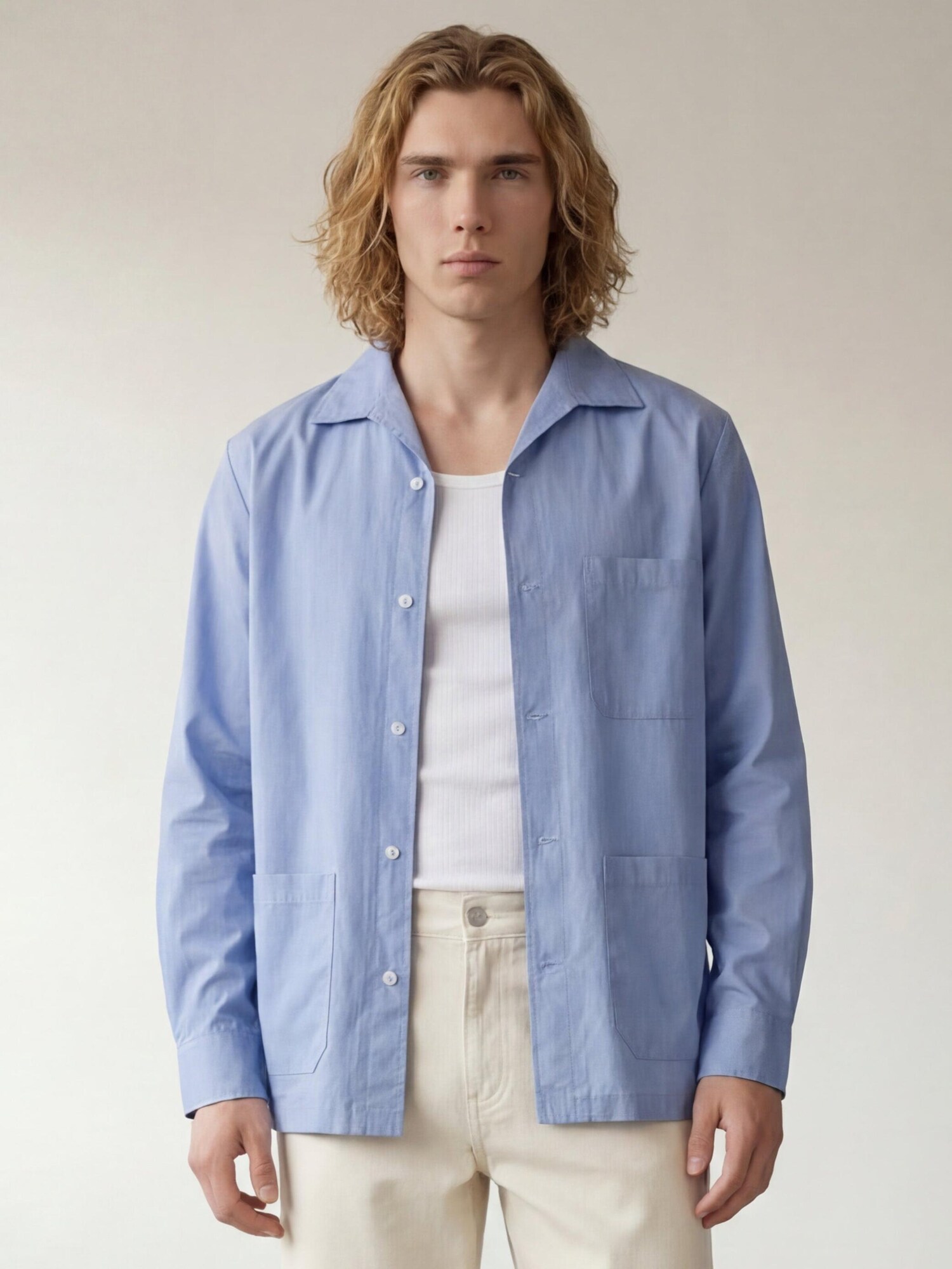 ARMIE Košulja 'The Adam Shirt' svijetloplava