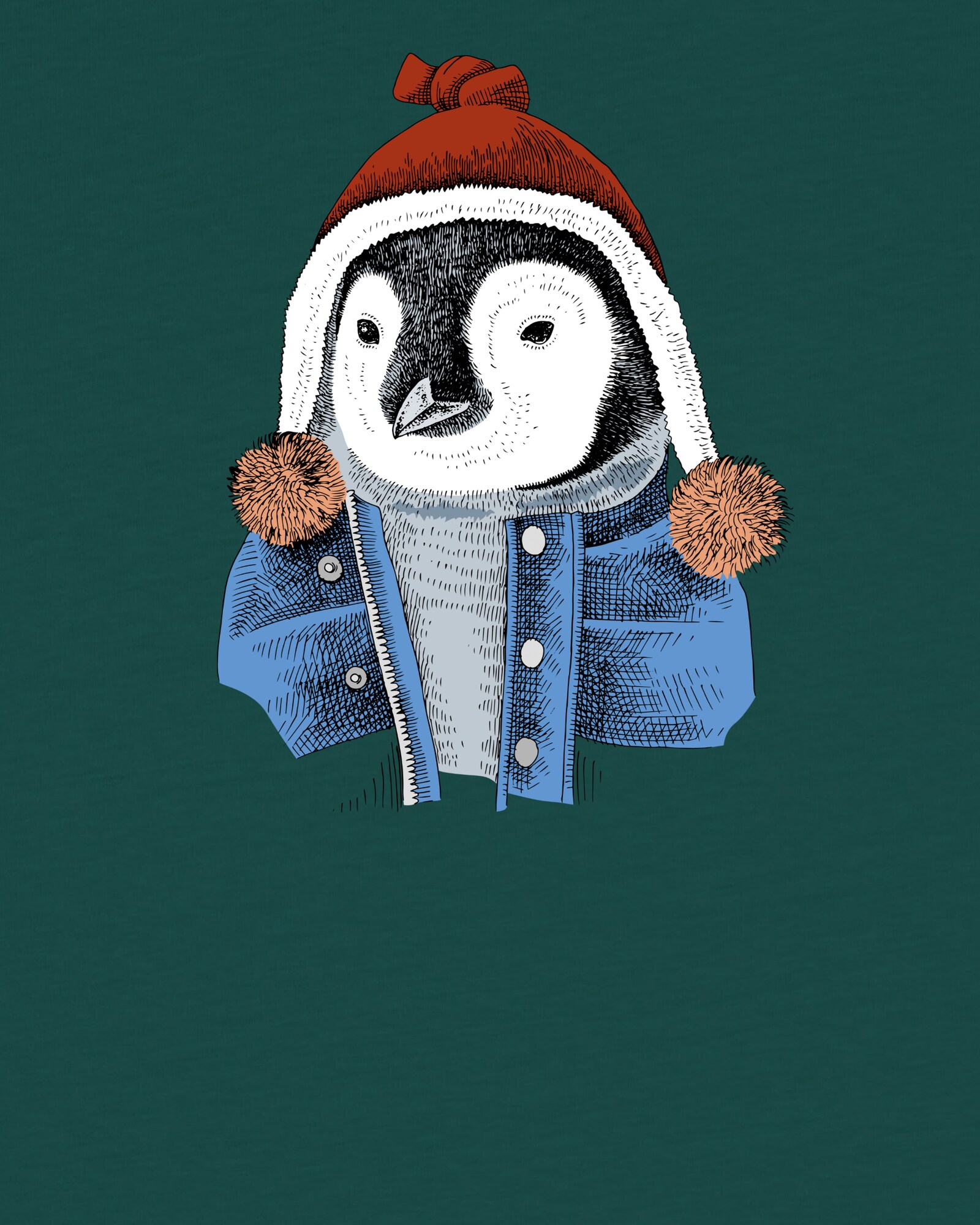 Thumbnail - T-Shirt 'Pinguin'