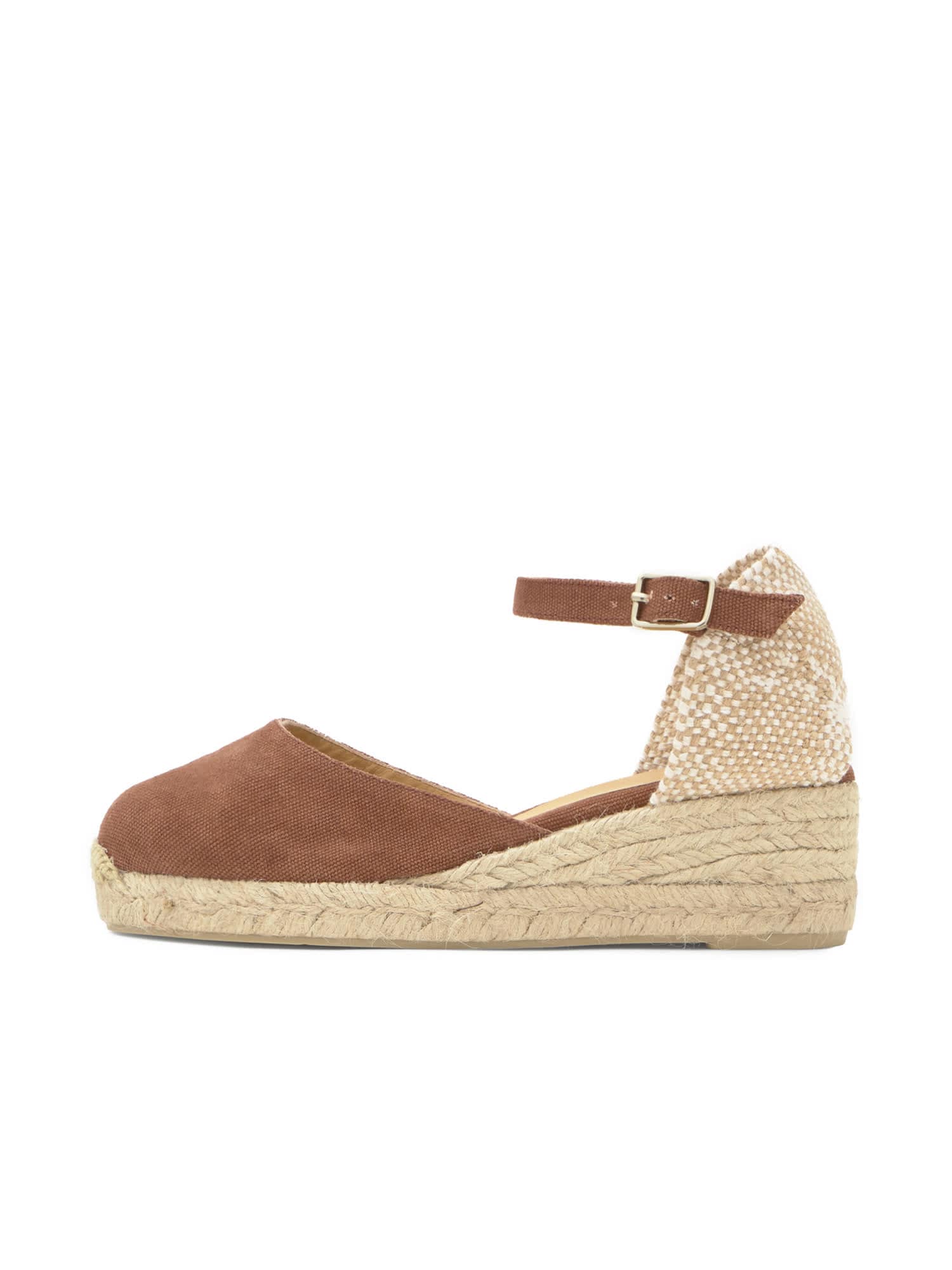 Castañer Espadrile Carol bej / maro