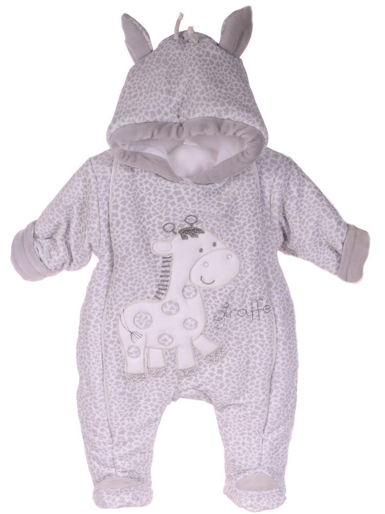 La Bortini Overall Jungen Größe 56/62 grau