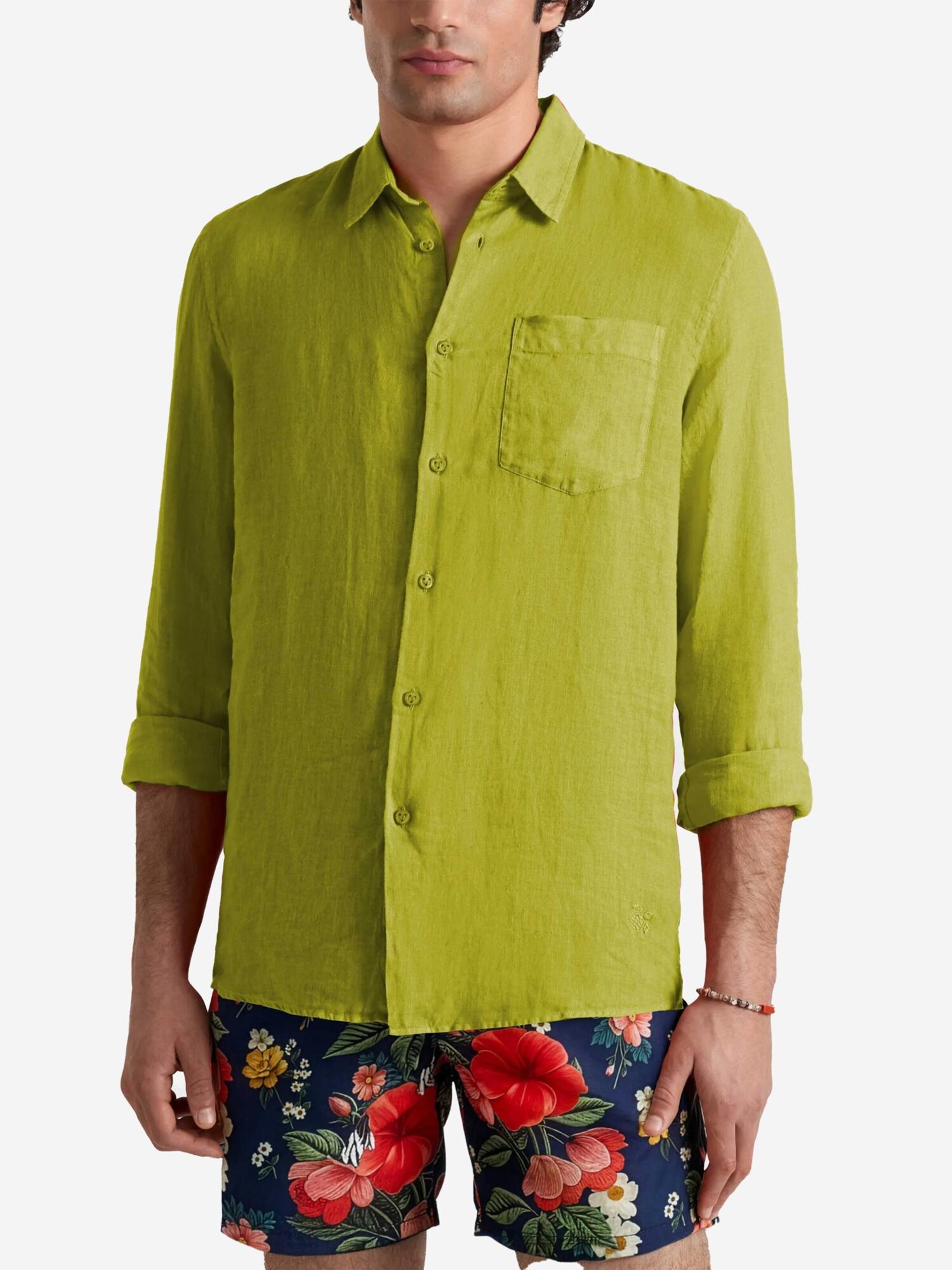 Vilebrequin Camisa verde – imagen 3
