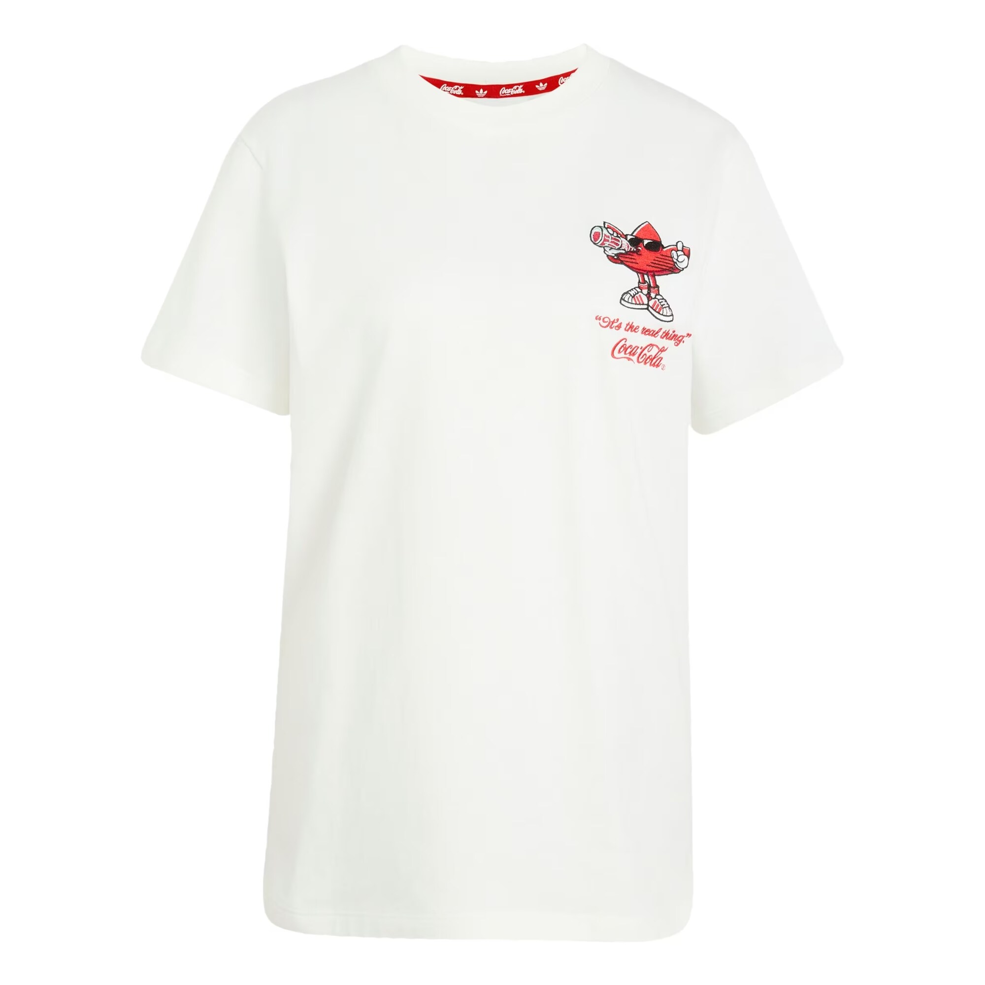 ADIDAS ORIGINALS Tričko 'Trefi'  červená / čierna / biela