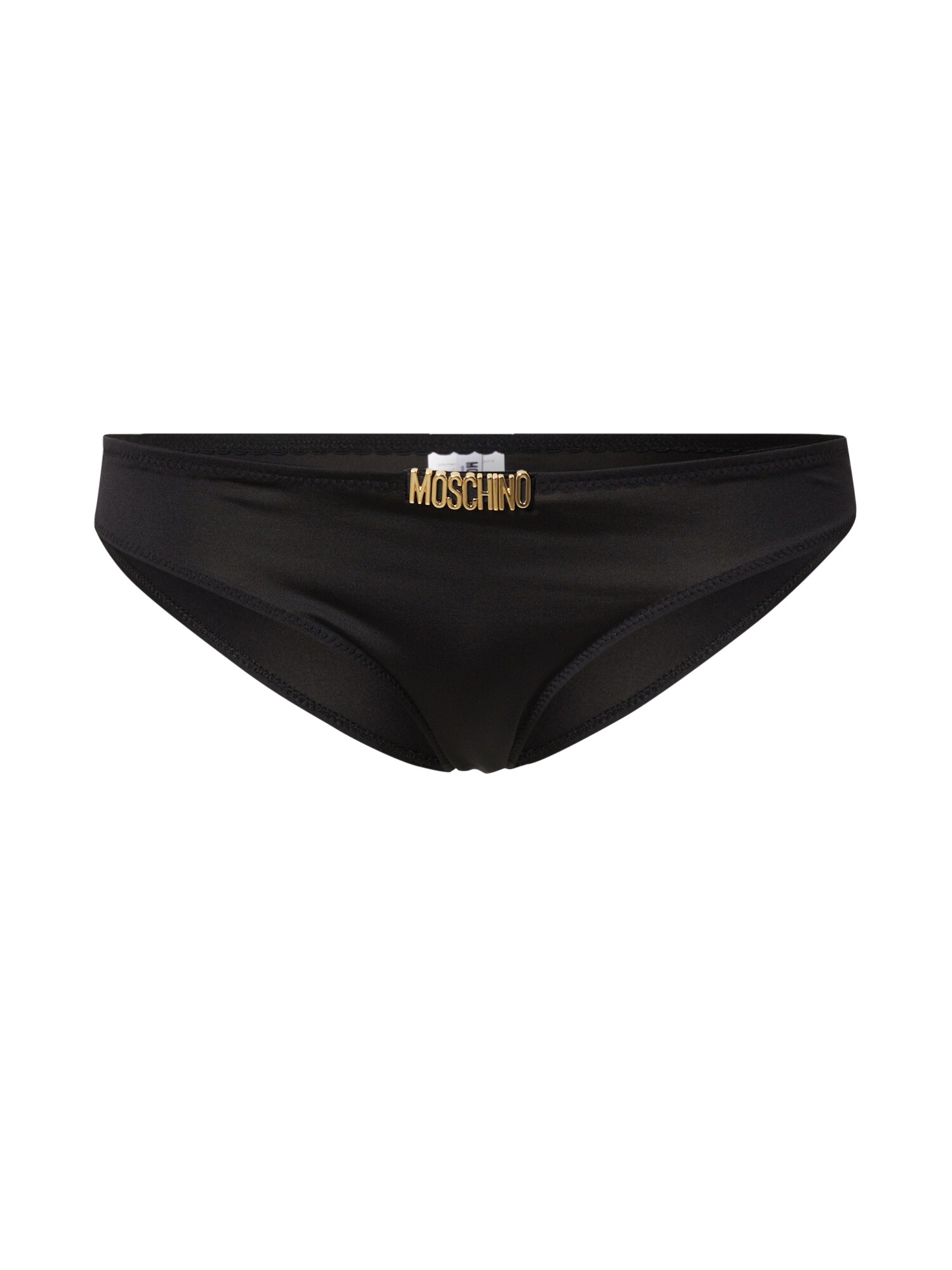 Moschino Underwear Moteriškos kelnaitės  juoda / auksas